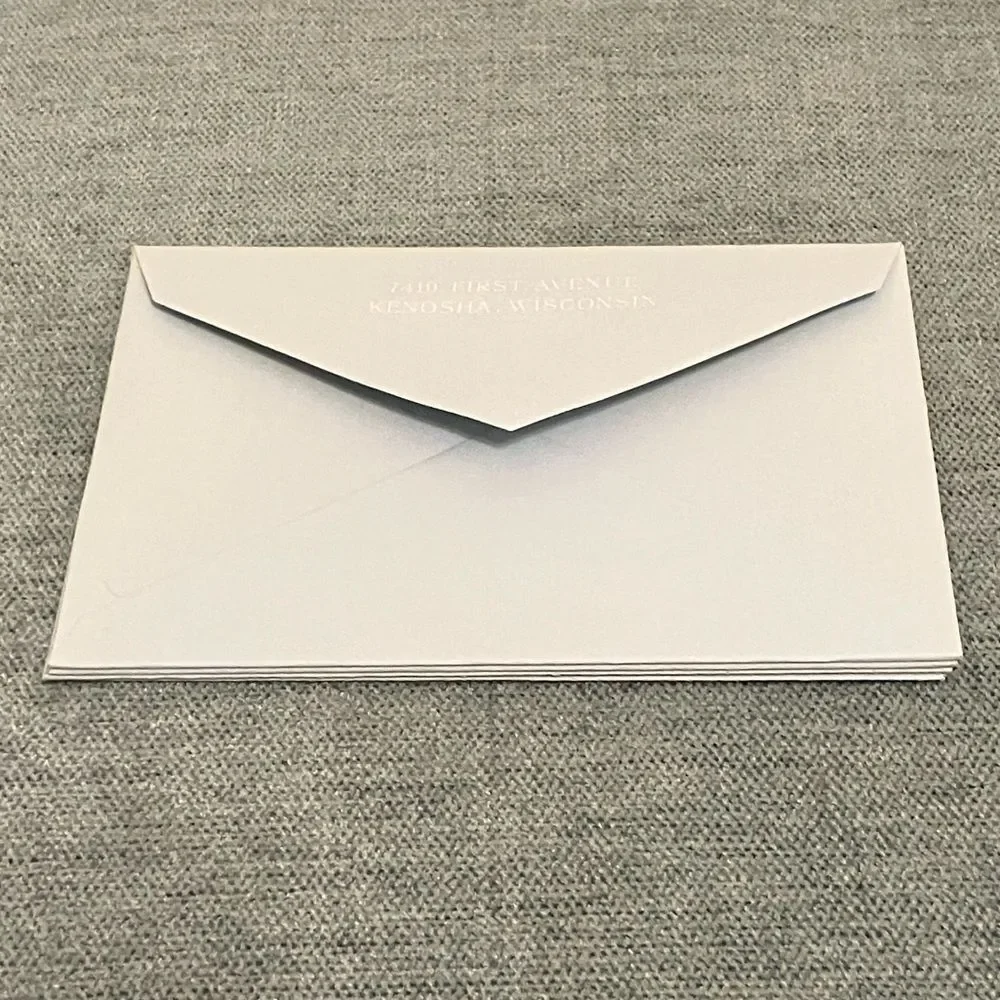10 Blue Envelopes